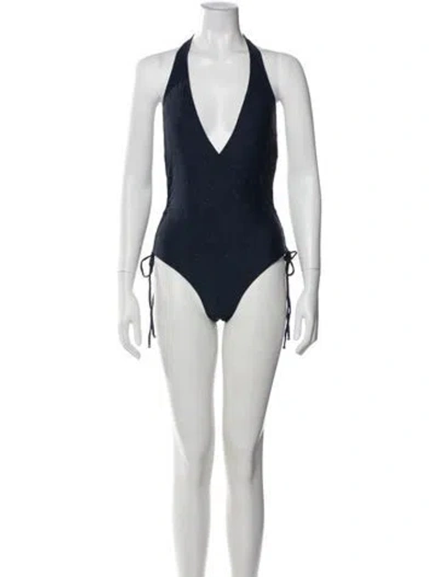 Pre-owned Simkhai One-piece In Blue