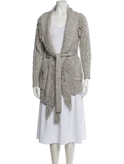 Pre-owned Simkhai Open Front Sweater In Multi