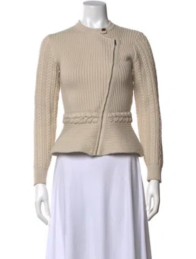 Pre-owned Simkhai Open Front Sweater In Neutrals