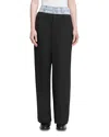 Simkhai Kori Straight Leg Cargo Pants Indigo Stripe Multi In Midnight Pinstripe Multi