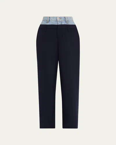 Simkhai Ophelia Double Waistband Pants In Multi