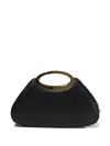 Simkhai Oval-handle Shoulder Bag In Black