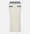 Simkhai Paige Bouclé Midi Skirt