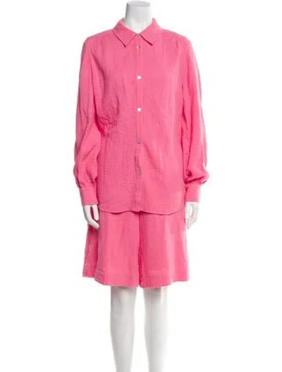 Pre-owned Simkhai Pant Set In Pink