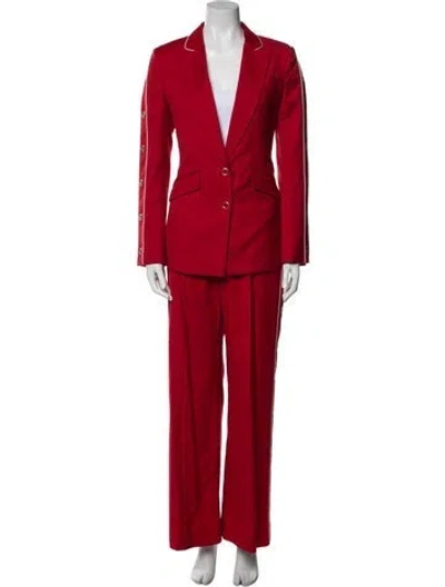 Pre-owned Simkhai Pant Set In Red