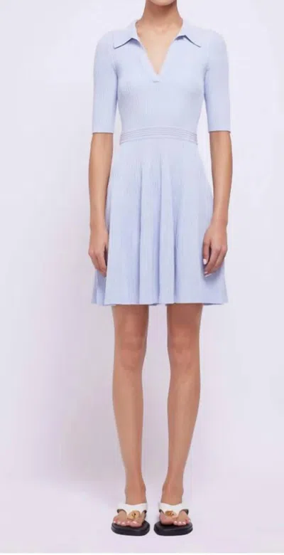 Simkhai Patricia Mini Dress In Blue Haze