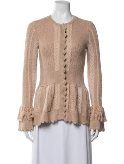Pre-owned Simkhai Patterned Jacket In Neutrals
