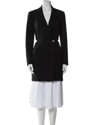 Pre-owned Simkhai Peacoat In Black