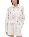 Simkhai Penelope Shirt In White