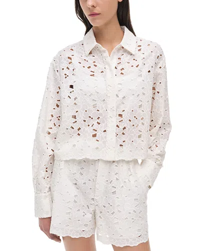 Simkhai Penelope Shirt In White