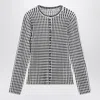 Simkhai Womens Midnight Multi Gracen Gingham-knit Cardigan Xs