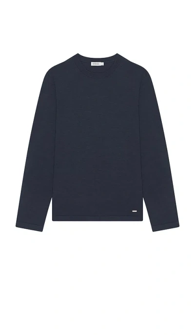 SIMKHAI PETER LONG SLEEVE PULLOVER SWEATER