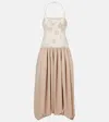Simkhai Pfeiffer Polka-dot Midi Dress