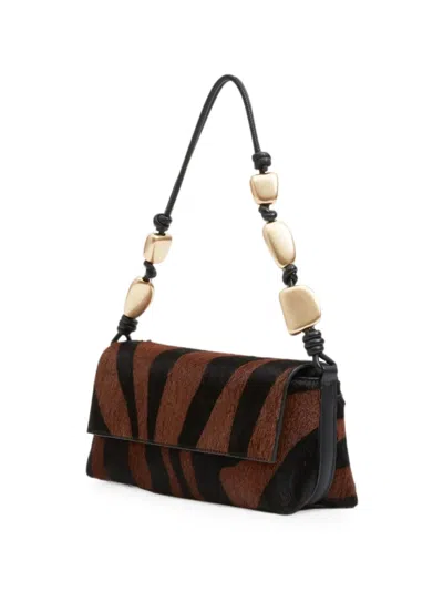 Simkhai Piedra Pony Hair Shoulder Bag In Multi