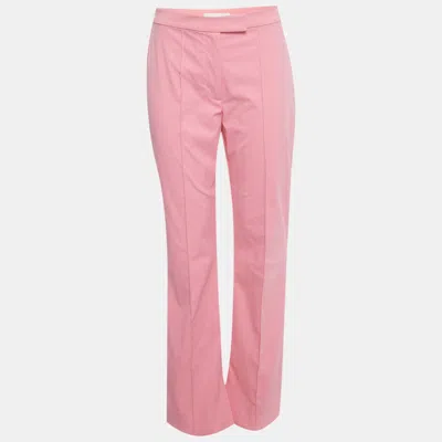 Simkhai Pink Nylon Wide Leg Trousers