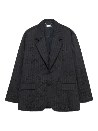 Simkhai Pinstripe Jacket In Black
