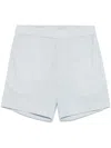 Simkhai Shorts Mit Nadelstreifen In Blau