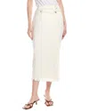 Simkhai Piper Denim Midi Skirt