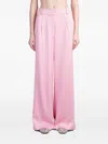 Simkhai Malcolm Wide Leg Pants In Dusty Rose In Pink