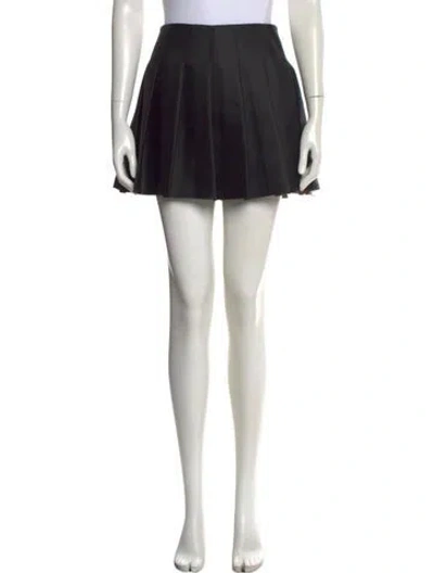 Pre-owned Simkhai Pleated Accents Mini Skirt W/ Tags In Blue