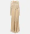 SIMKHAI PLEATED GOWN