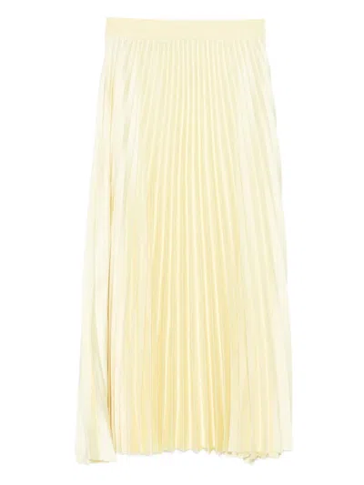 SIMKHAI PLEATED MIDI SKIRT