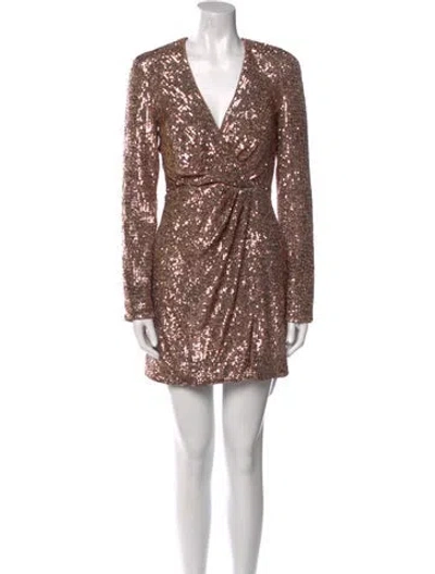 Pre-owned Simkhai Plunge Neckline Mini Dress W/ Tags