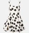 Simkhai Polka-dot Fil Coupé Minidress