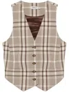 Simkhai Poppy Vest In Neutrals