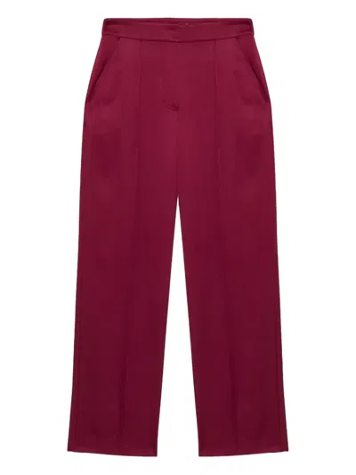 SIMKHAI PRESSED-CREASE TROUSERS