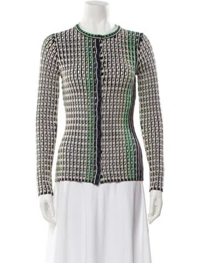 Pre-owned Simkhai Printed Crew Neck Sweater
