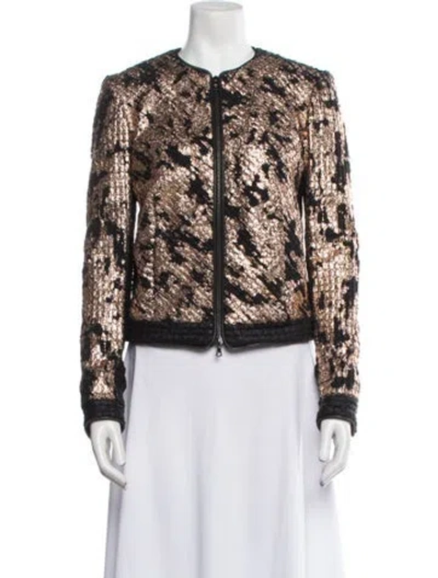 Pre-owned Simkhai Printed Jacket In Multi