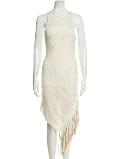 Pre-owned Simkhai Printed Long Dress In Multi