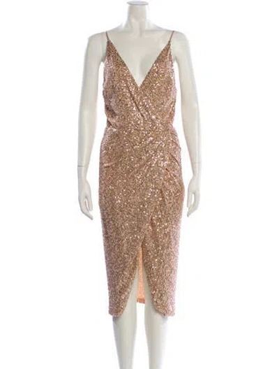 Pre-owned Simkhai Printed Midi Length Dress