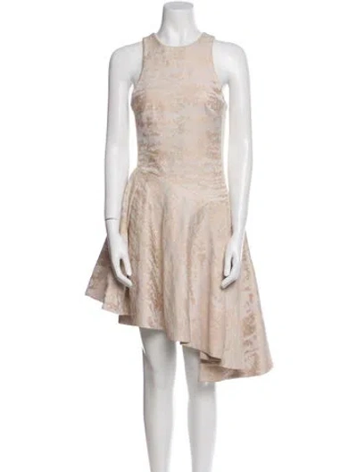 Pre-owned Simkhai Printed Midi Length Dress In Neutral