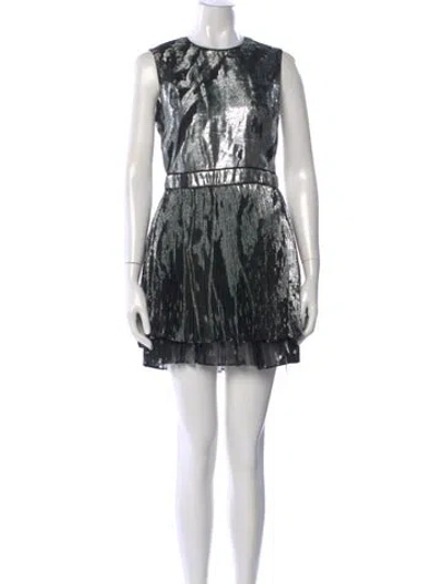 Pre-owned Simkhai Printed Mini Dress In Multi