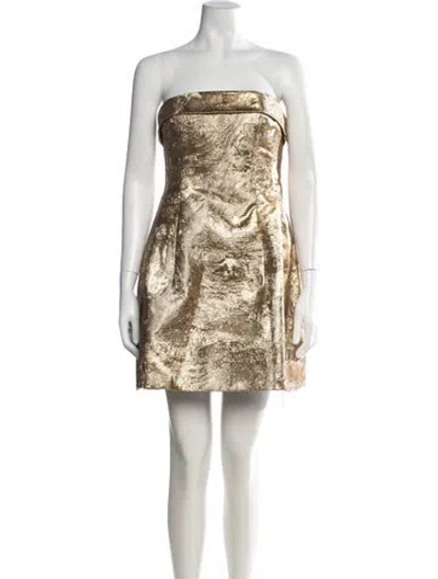 Pre-owned Simkhai Printed Mini Dress In Multicolor