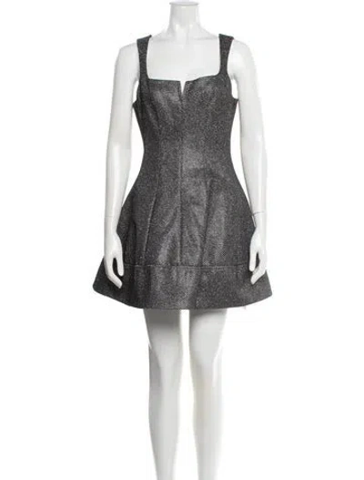 Pre-owned Simkhai Printed Mini Dress W/ Tags In Black