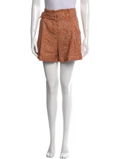 Pre-owned Simkhai Printed Mini Shorts In Multi