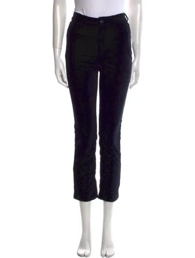 Pre-owned Simkhai Printed Straight Leg Pants In Blue