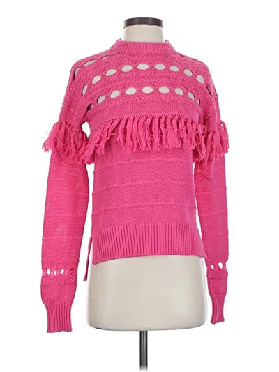 Pre-owned Simkhai Pullover Sweater In Pink