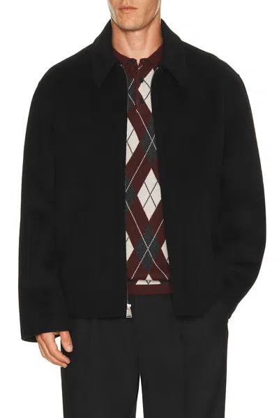 Simkhai Quinn Zip Front Jacket In Black