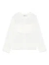 Simkhai Rachel Cardigan In White