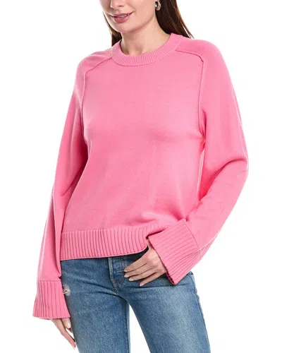 Simkhai Raglan Cashmere-blend Sweater In Pink
