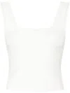 Simkhai Madine Tank Top In White