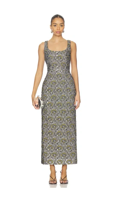 Simkhai Ravenna Midi Dress In Multi