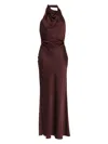 Simkhai Reannon Maxi Dress In Brown