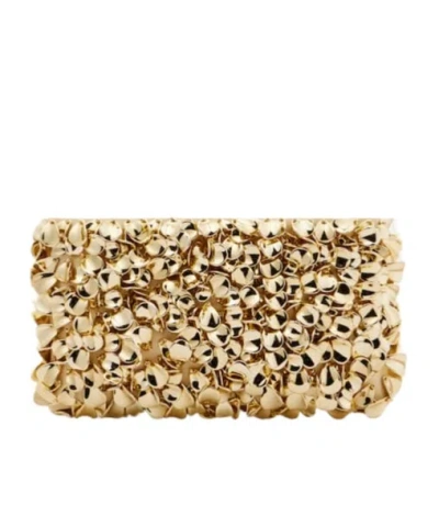 Simkhai Reese Small Embellished Clutch In Golden