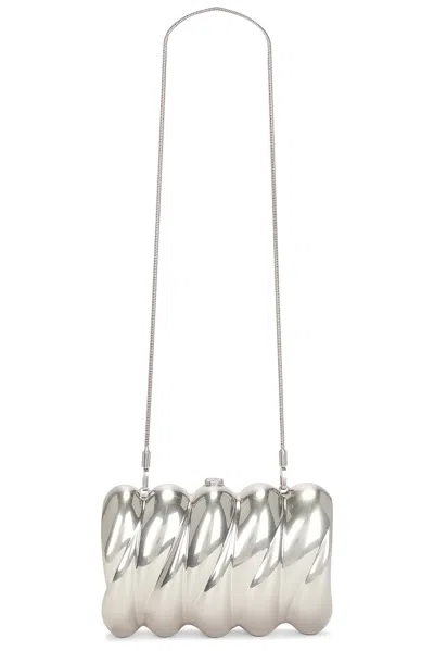 Simkhai Reya Clutch In Silver