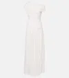 Simkhai Rhiannon Short-sleeved Midi Dress In White
